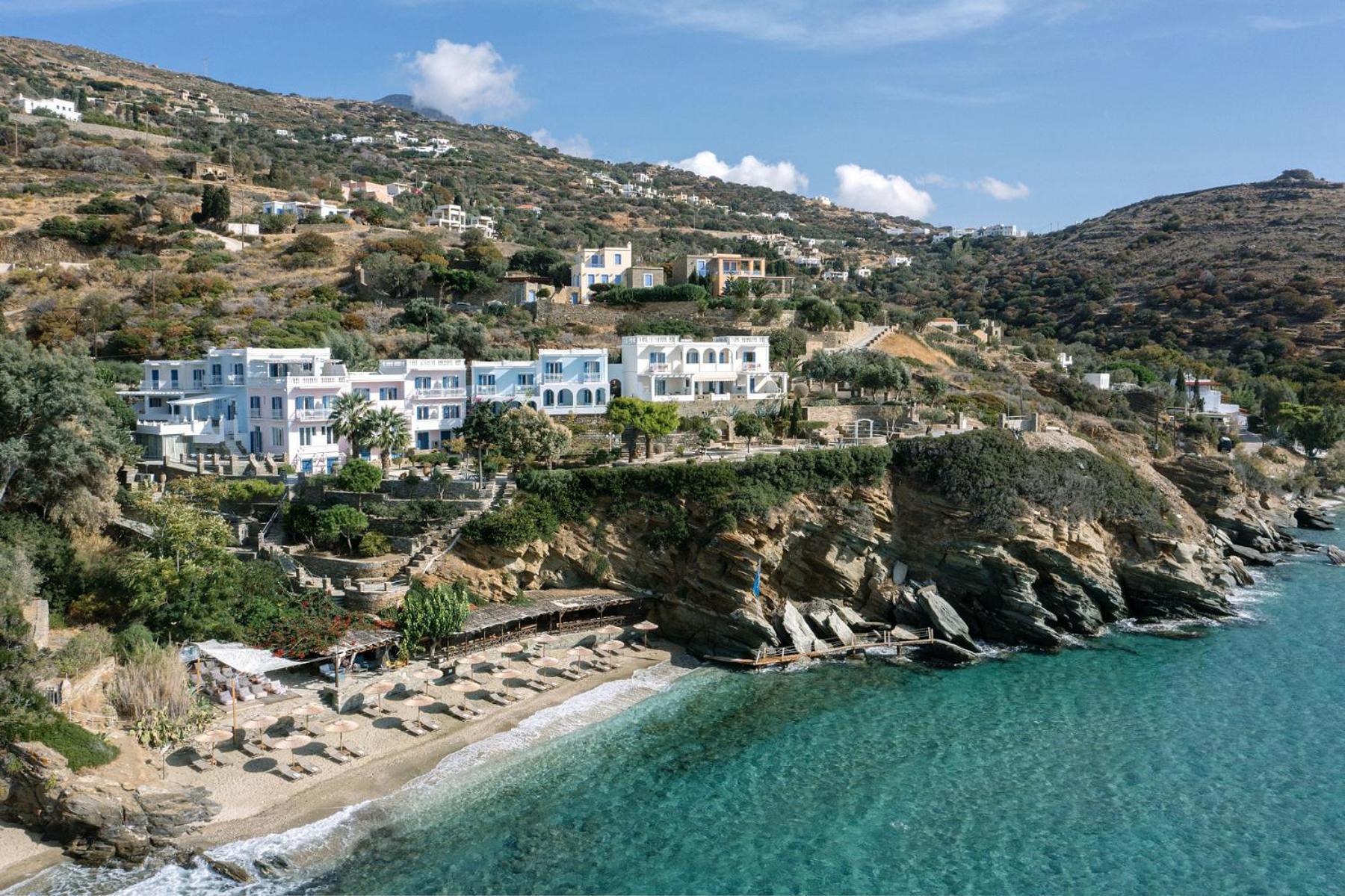 Aneroussa Beach Hotel Batsíon Exterior foto