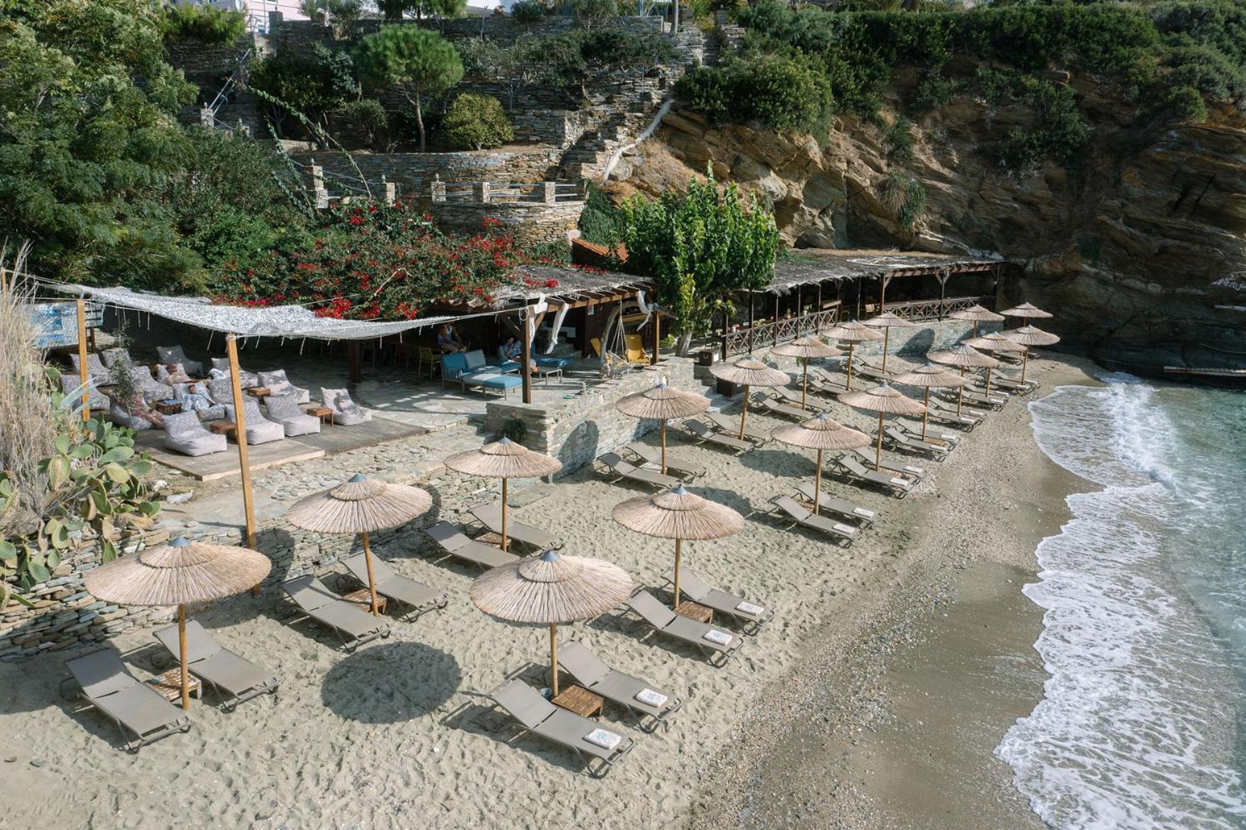 Aneroussa Beach Hotel Batsíon Exterior foto